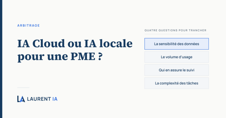 IA Cloud ou IA locale ?