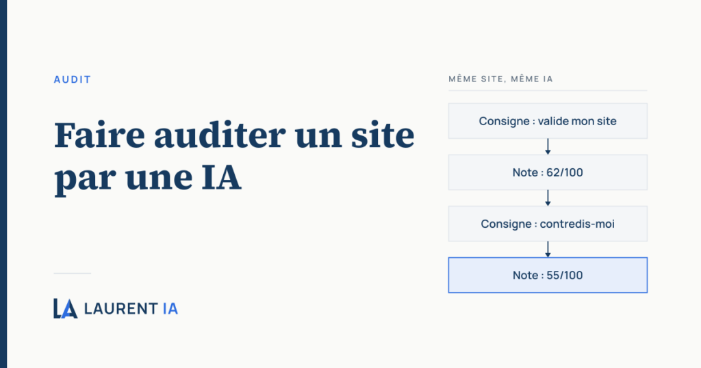 Faire auditer un site par une IA avant sa mise en ligne